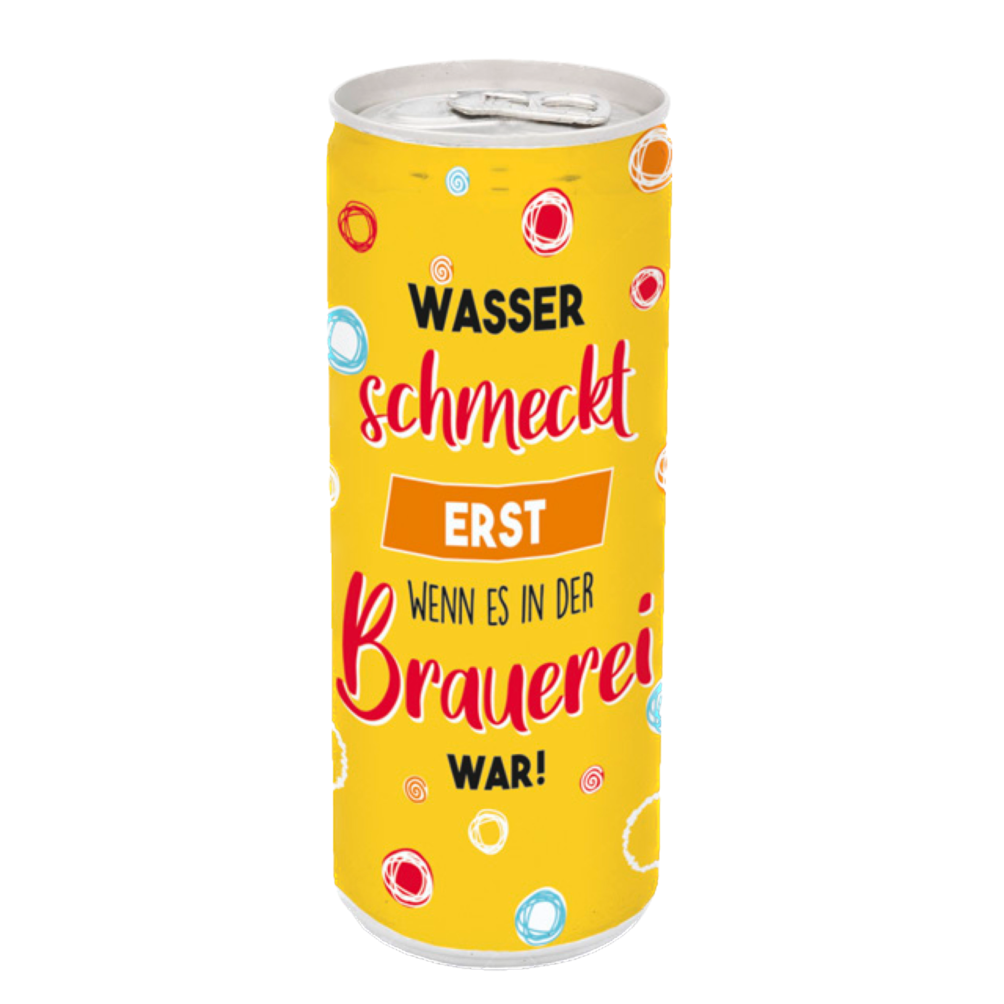 Wasser schmeckt erst